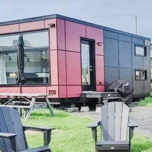 Petite CoolBox framboise extérieur